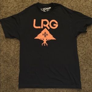 Orange and Black LRG Graphic T-Shirt